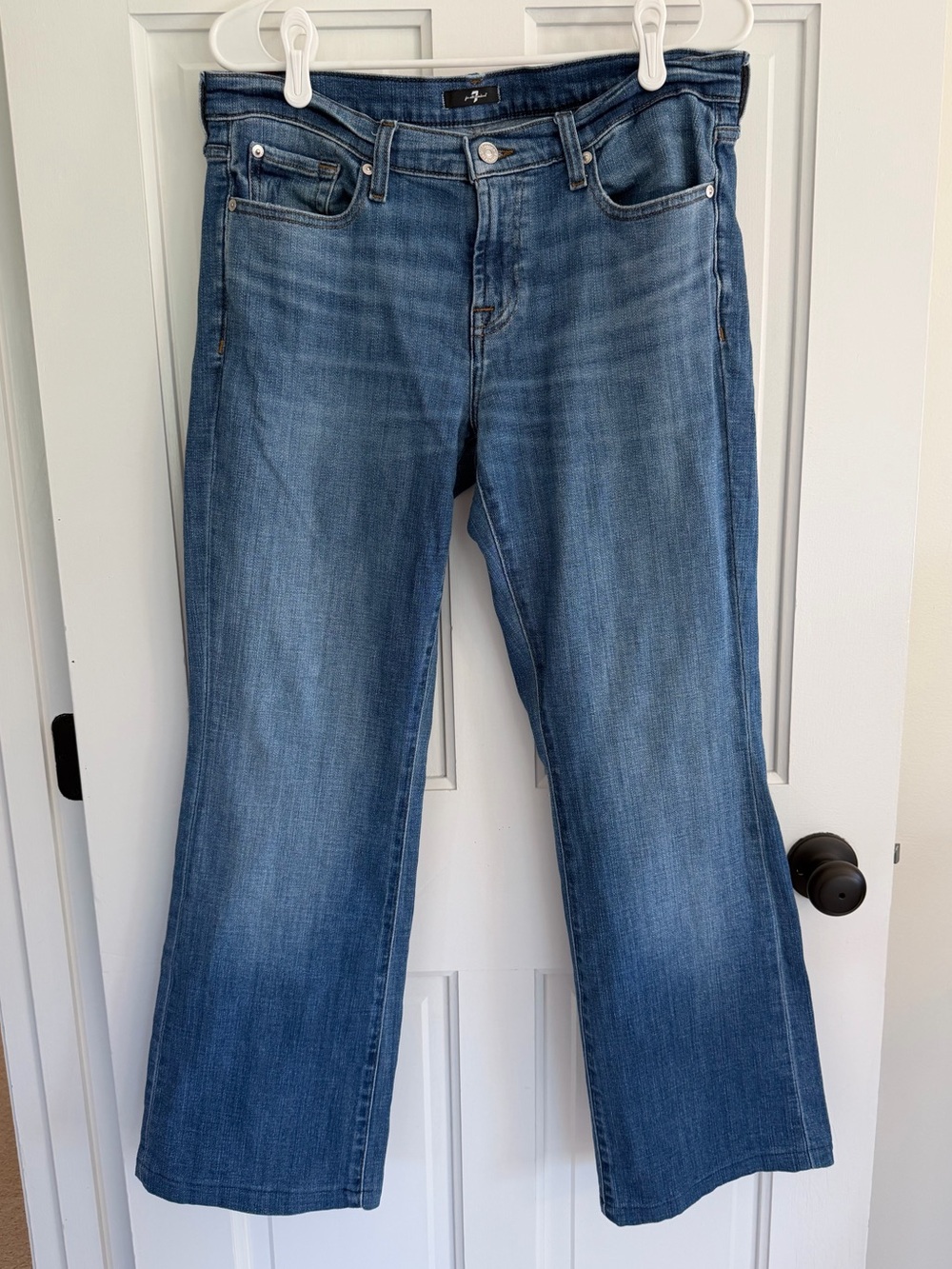 7 For All Mankind The Original Bootcut Nova Jeans Size 32 Medium Wash